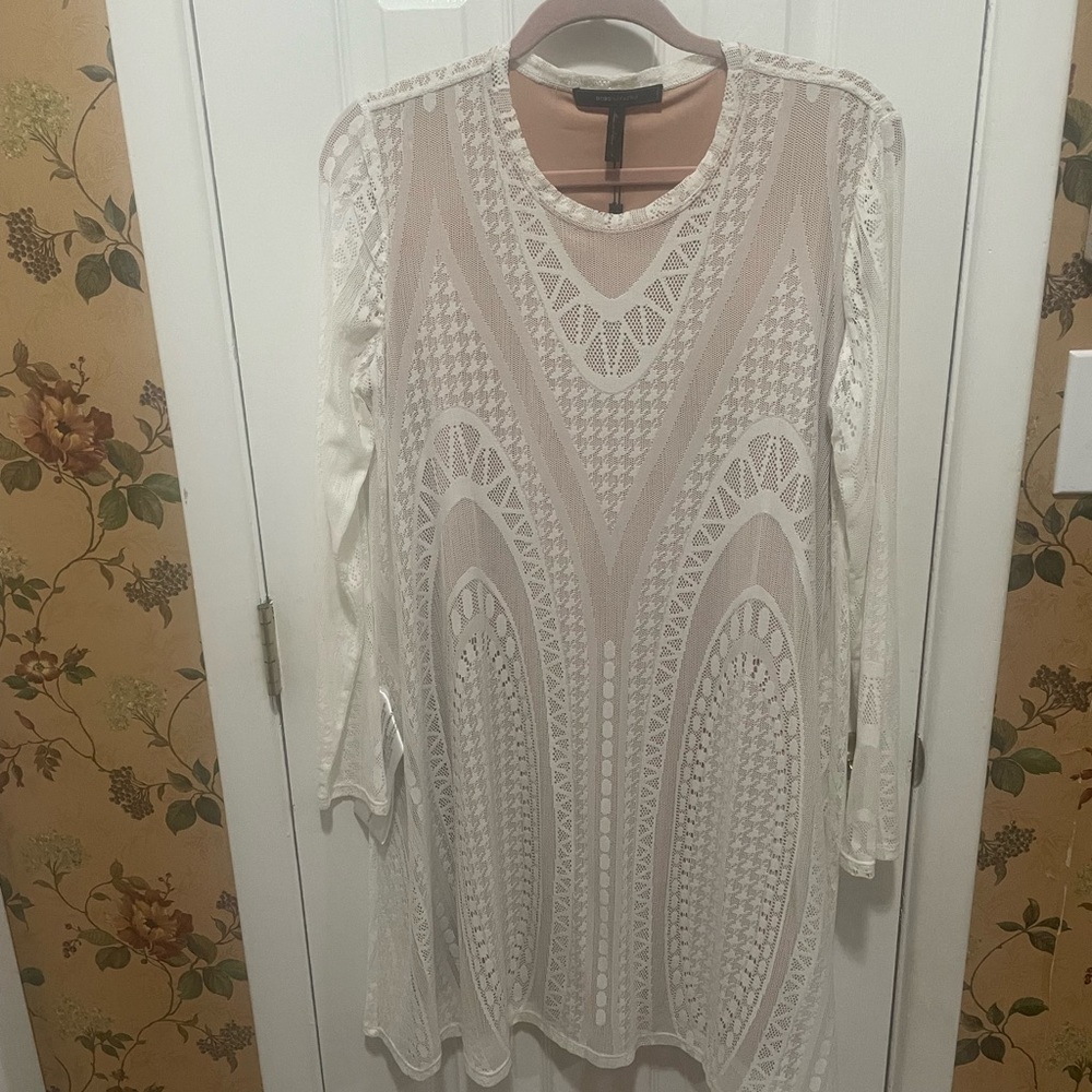 BCBGMaxAzria White Lace Dress - Picture 9 of 12